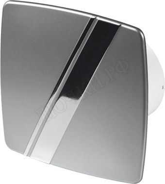 Вытяжной вентилятор Awenta System+, Silent, 100 KWS100T, Linea, PLS100, Серебро (сатин), пластик Вытяжной вентилятор Awenta System+, Silent, 100 KWS100T, Linea, PLS100, Серебро (сатин), пластик