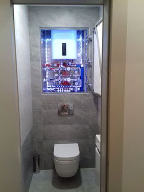 Люк под плитку Нажимной Железяка 750*650 Люк под плитку Нажимной Железяка 750*650