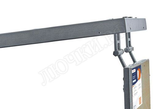 Люк под плитку Нажимной Железяка, 1 створка, 750*650 Люк под плитку Нажимной Железяка, 1 створка, 750*650