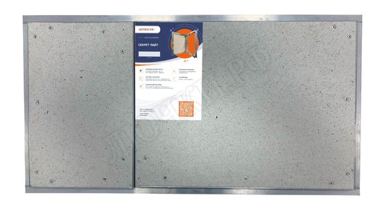 Люк под плитку Нажимной Секрет-Лайт 2 створки 1100*400 Люк под плитку Нажимной Секрет-Лайт 2 створки 1100*400