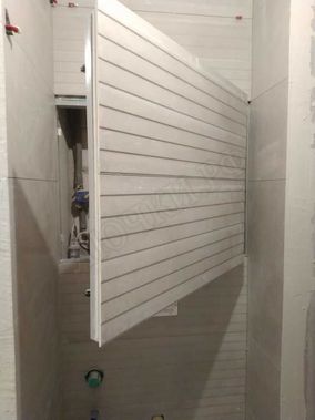 Люк под плитку Нажимной Железяка 750*650 Люк под плитку Нажимной Железяка 750*650