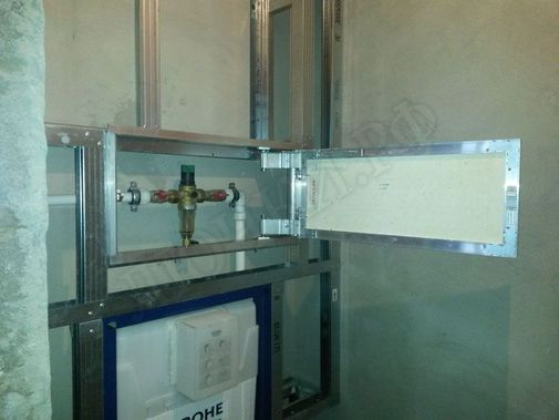 Люк под плитку Нажимной Секрет-Лайт 200*900 Люк под плитку Нажимной Секрет-Лайт 200*900