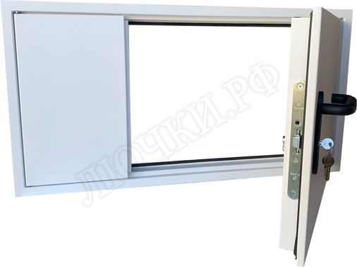 Люк сантехнический Противопожарный EIS60, 2 створки Люк сантехнический Противопожарный EIS60, 2 створки