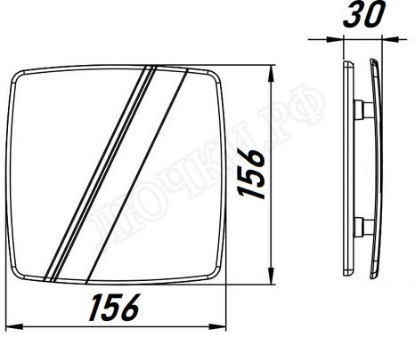 Вытяжной вентилятор Awenta System+, Silent, 100, KWS100W, PLB100, Белый, пластик Вытяжной вентилятор Awenta System+, Silent, 100, KWS100W, PLB100, Белый, пластик