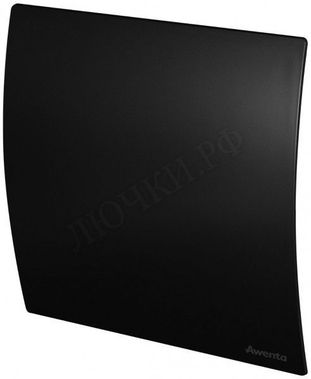 Вытяжной вентилятор Awenta System+, Turbo, 125 KWT125CTR, Escudo, PECB125M, Чёрный матовый, пластик Вытяжной вентилятор Awenta System+, Turbo, 125 KWT125CTR, Escudo, PECB125M, Чёрный матовый, пластик